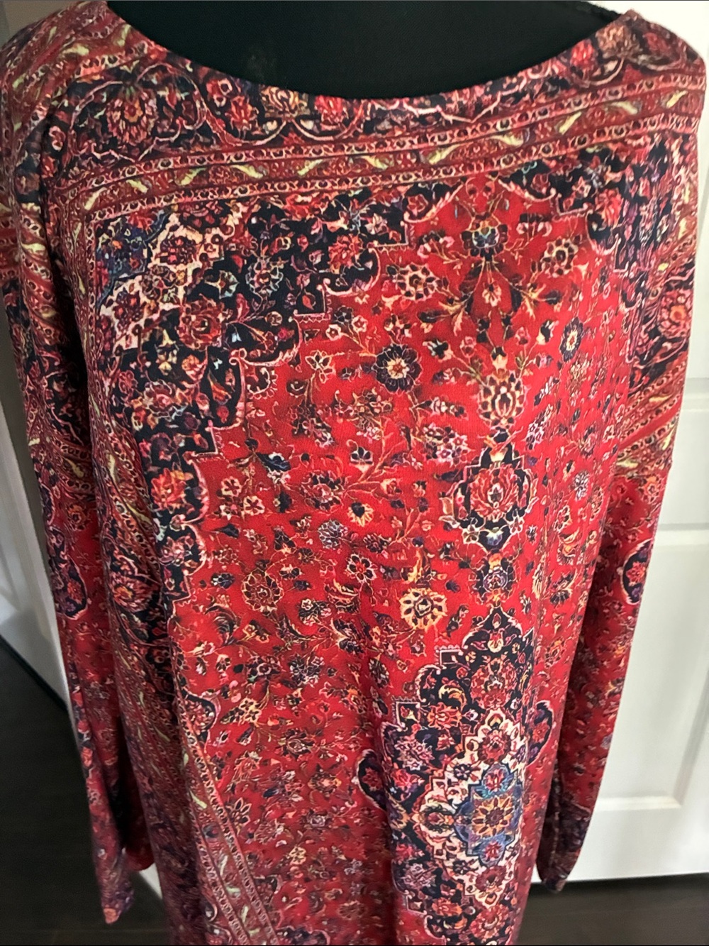Long sleeve tunic